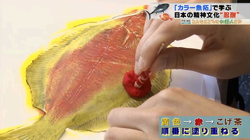 Gyotaku Nghệ thuật in cá